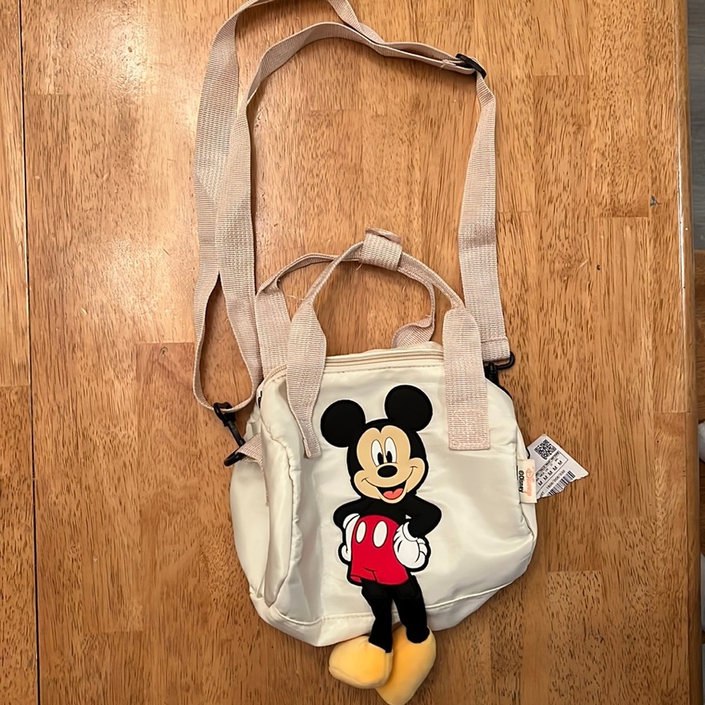 Zara x Disney Mickey Mouse Nylon Cross‎ Body Shoulder Bag